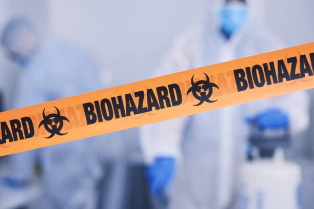 Professional Blood Cleanup technician working in Lebanon, KY